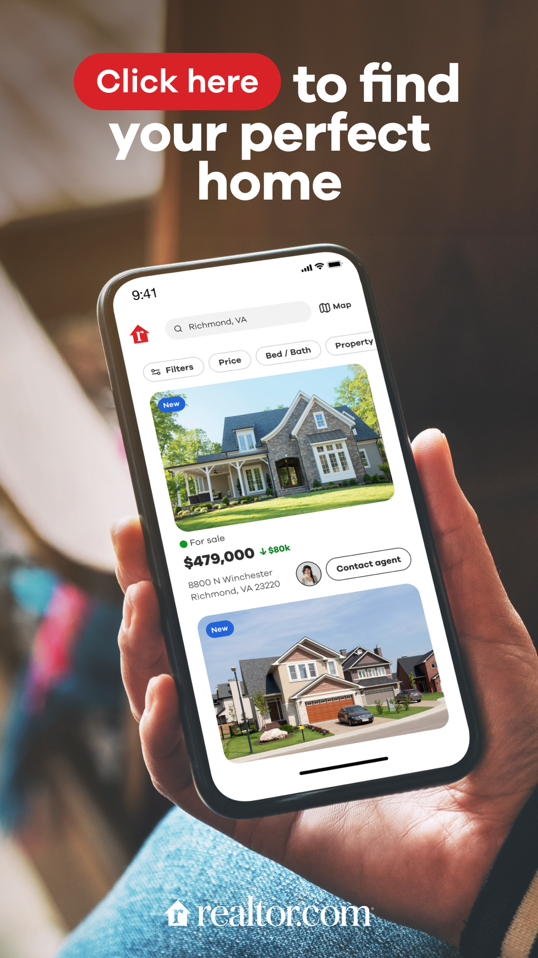 Realtor.com Facebook ad