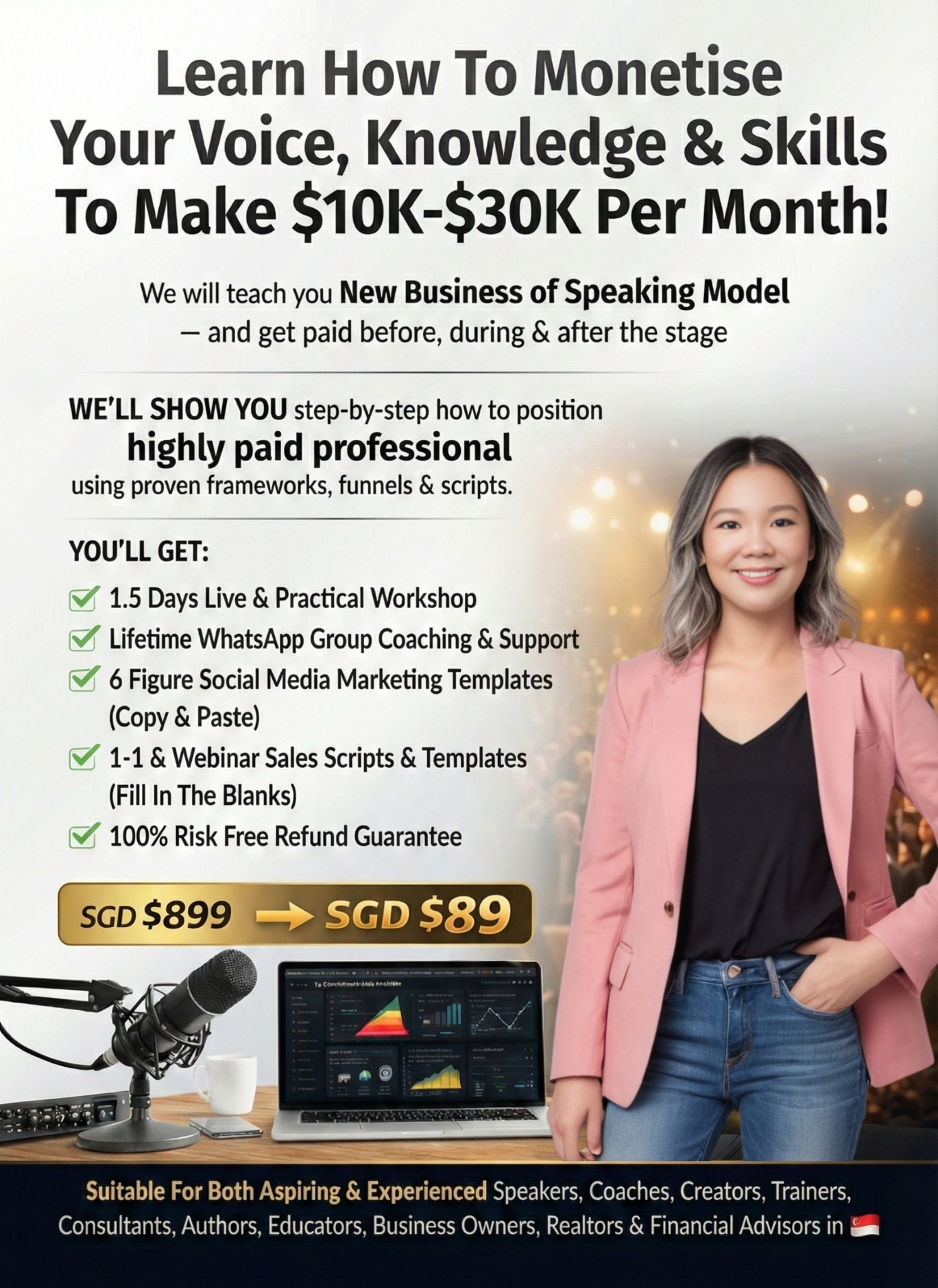 Sabrina 'Princessa' Wang Facebook ad
