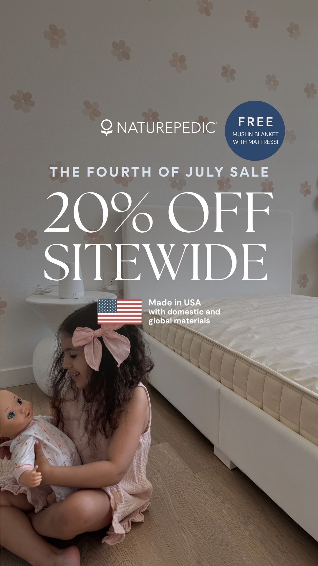 Naturepedic Facebook ad