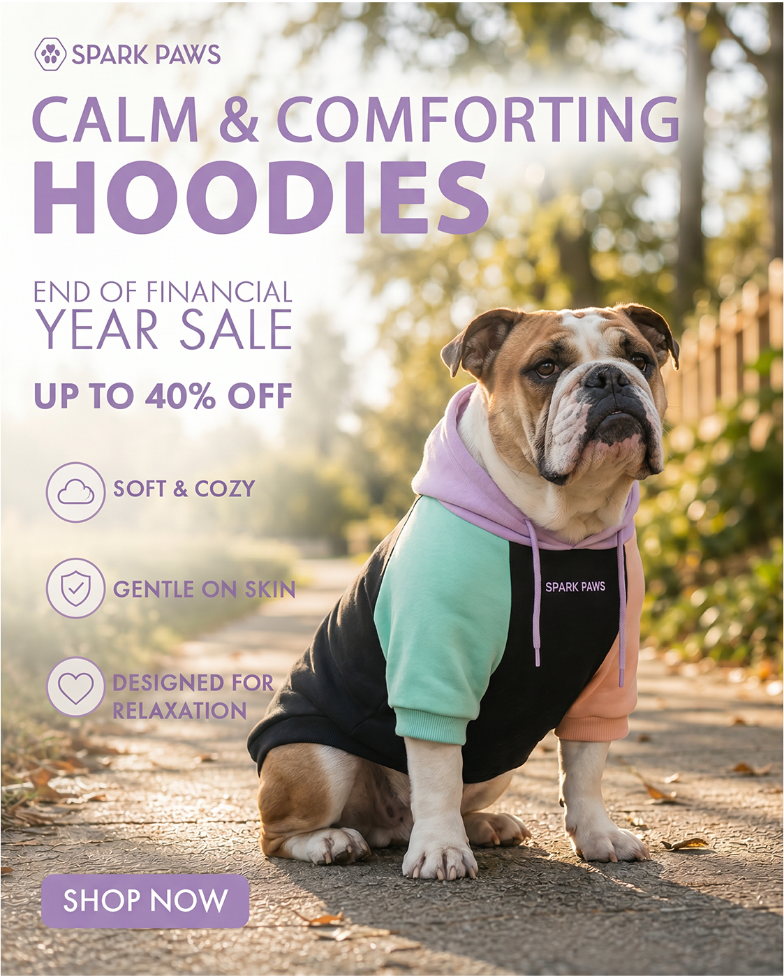 Spark Paws Facebook ad