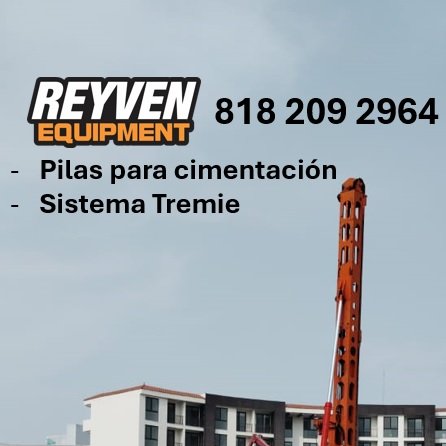 Sofia Lozano Facebook ad: Pilas para cimentación Piloteadora Pilotes