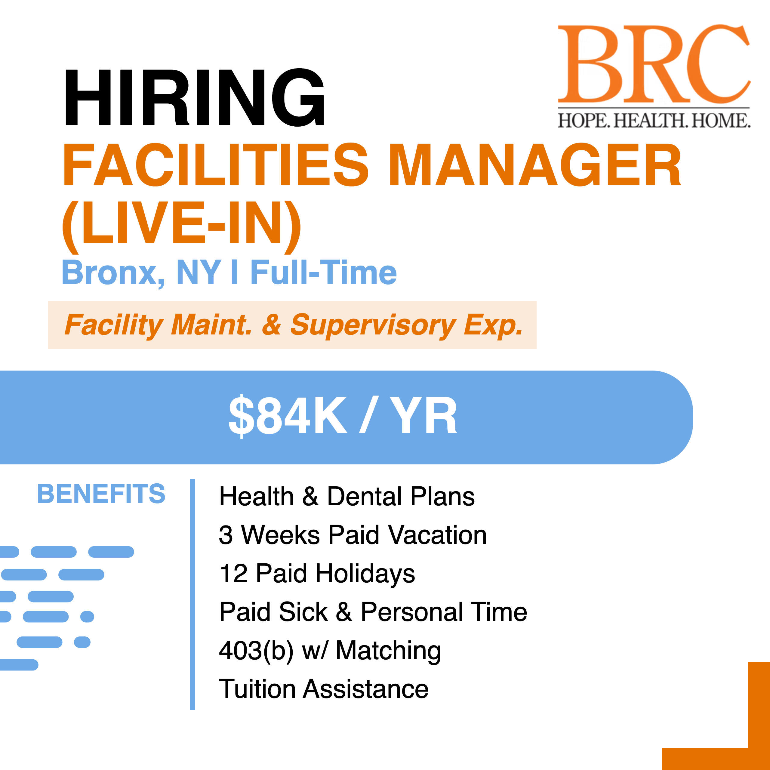 Hireline Facebook ad