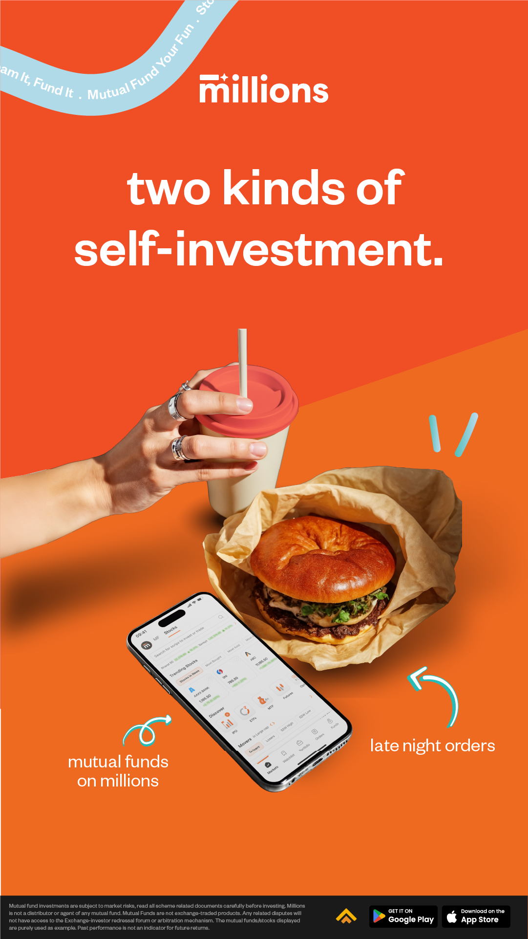 Millions app Facebook ad
