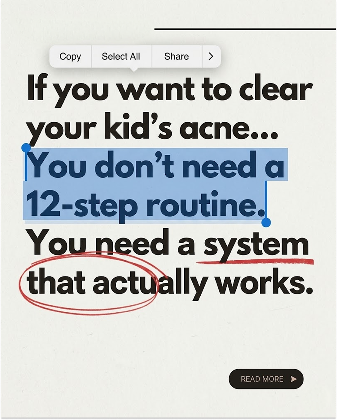 Maggie Jones Facebook ad