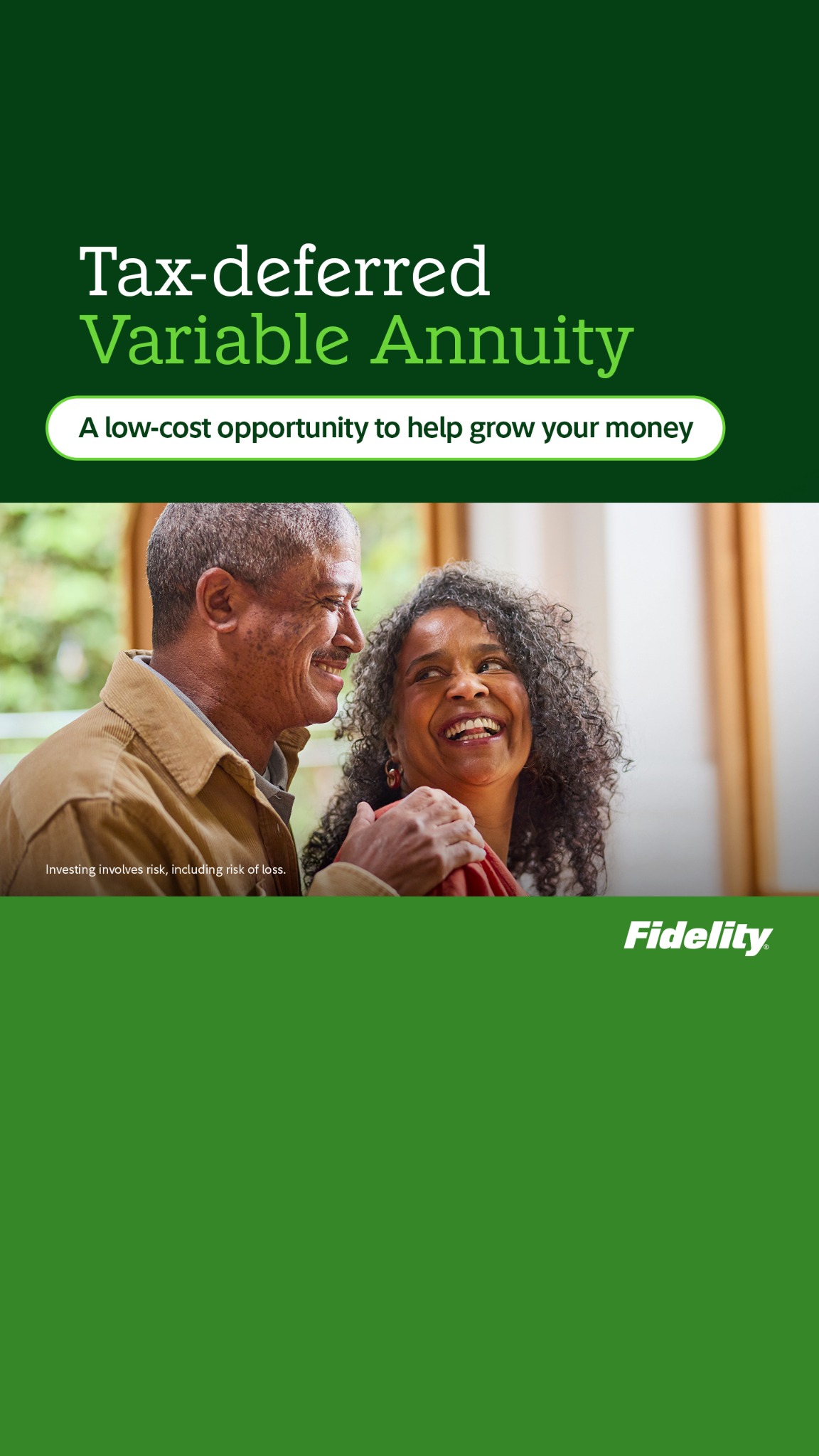 Fidelity Investments Facebook ad