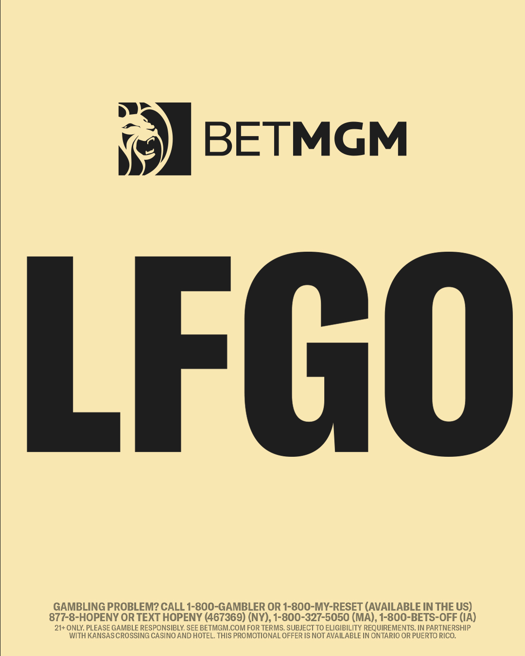 BetMGM Facebook ad