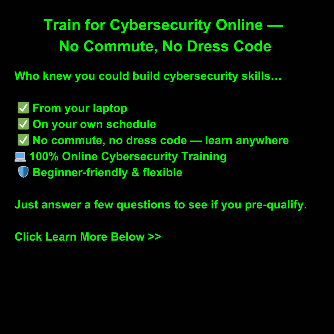 Security Cyber Degree Facebook ad