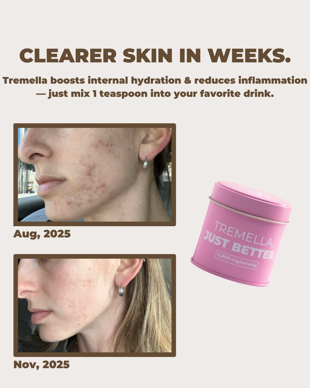 Super powders Facebook ad