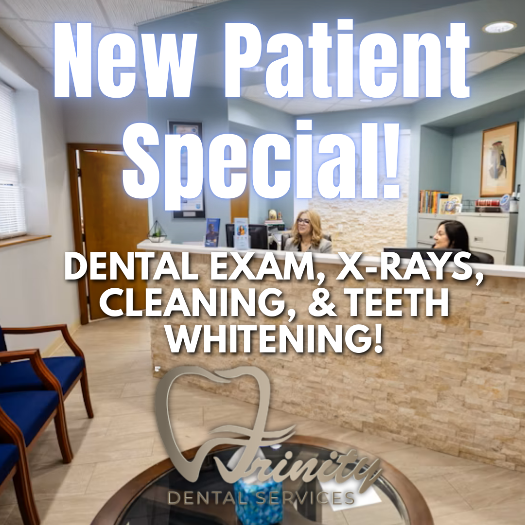 Trinity Dental Services Facebook ad: $97 Dental Cleaning!