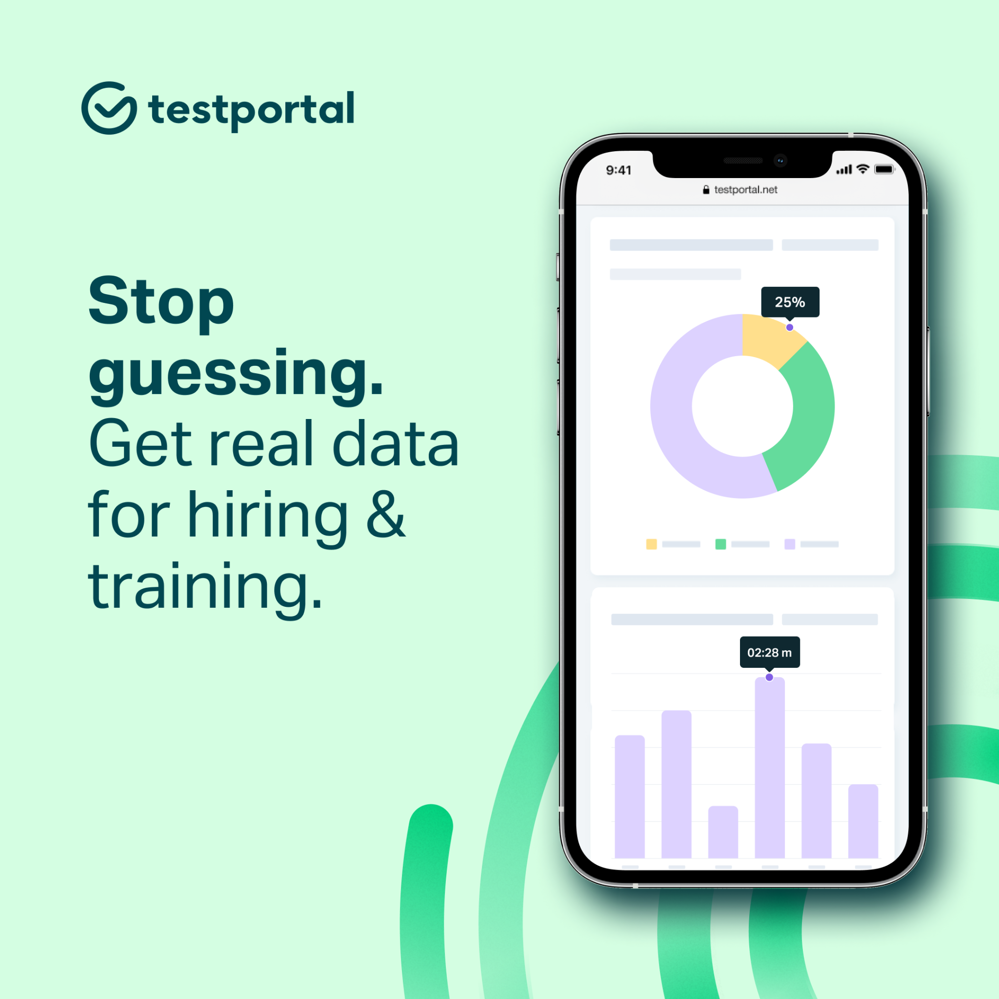 Testportal Facebook ad from Nov 21, 2022