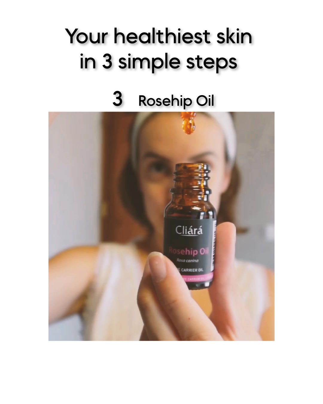 Cliárá Essential Oils Facebook ad: Botanical Skincare Trio