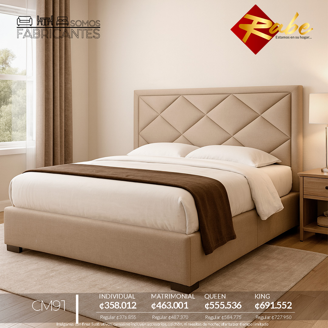 Muebles Rabe Facebook ad: Comodidad y estilo que transforman tu habitación