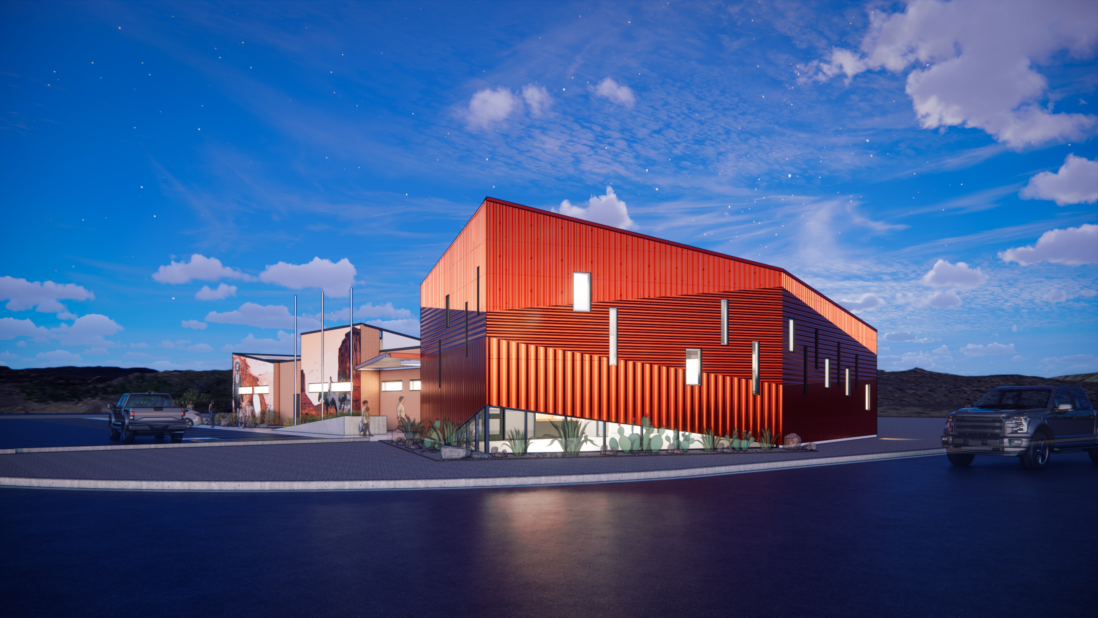 Northland Pioneer College Facebook ad: Kayenta Groundbreaking