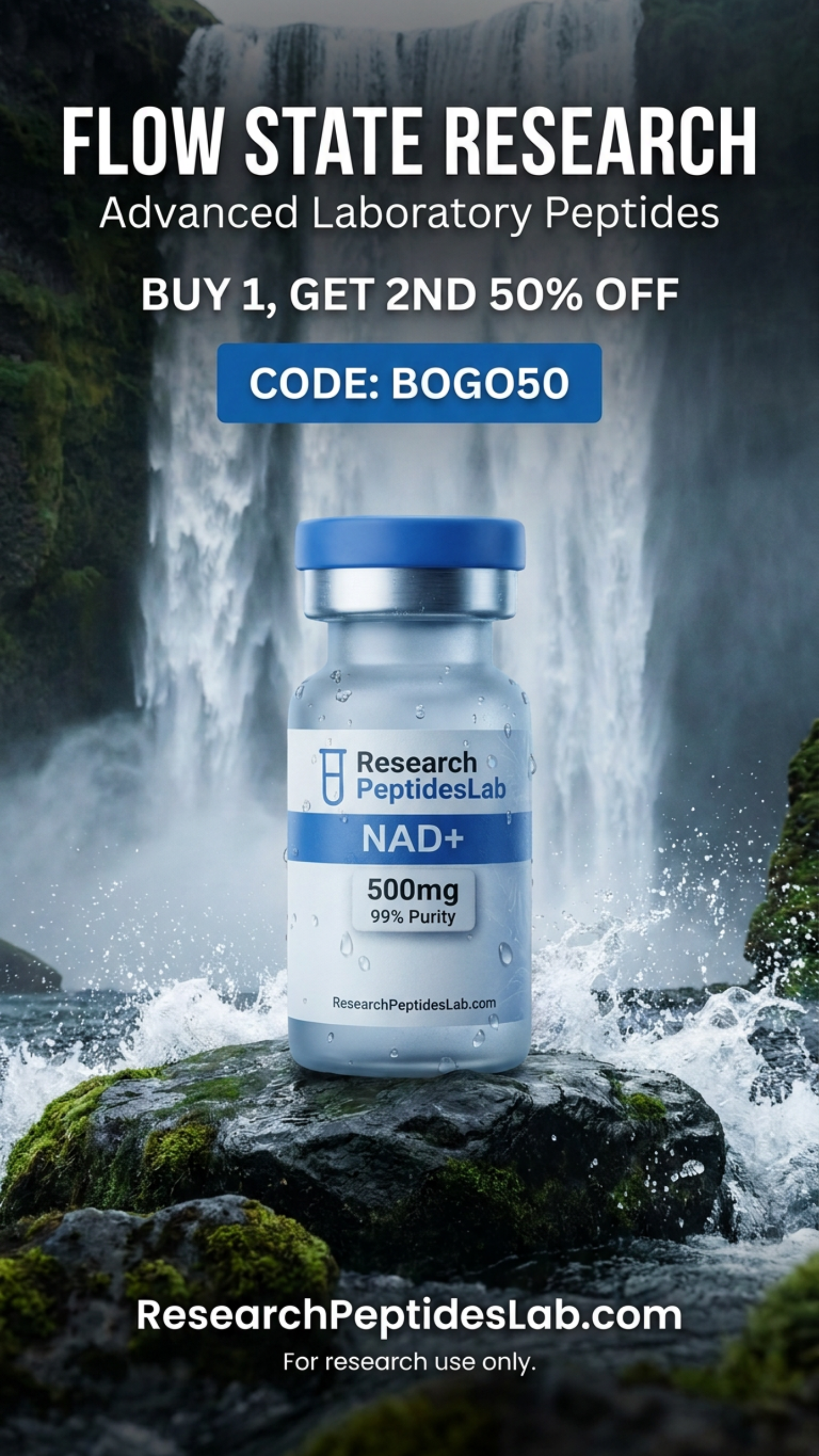 Research Peptides Lab Facebook ad