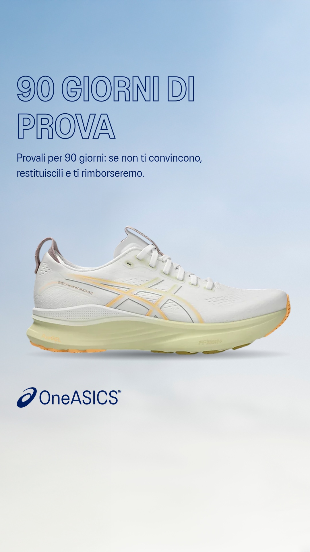 ASICS Facebook ad