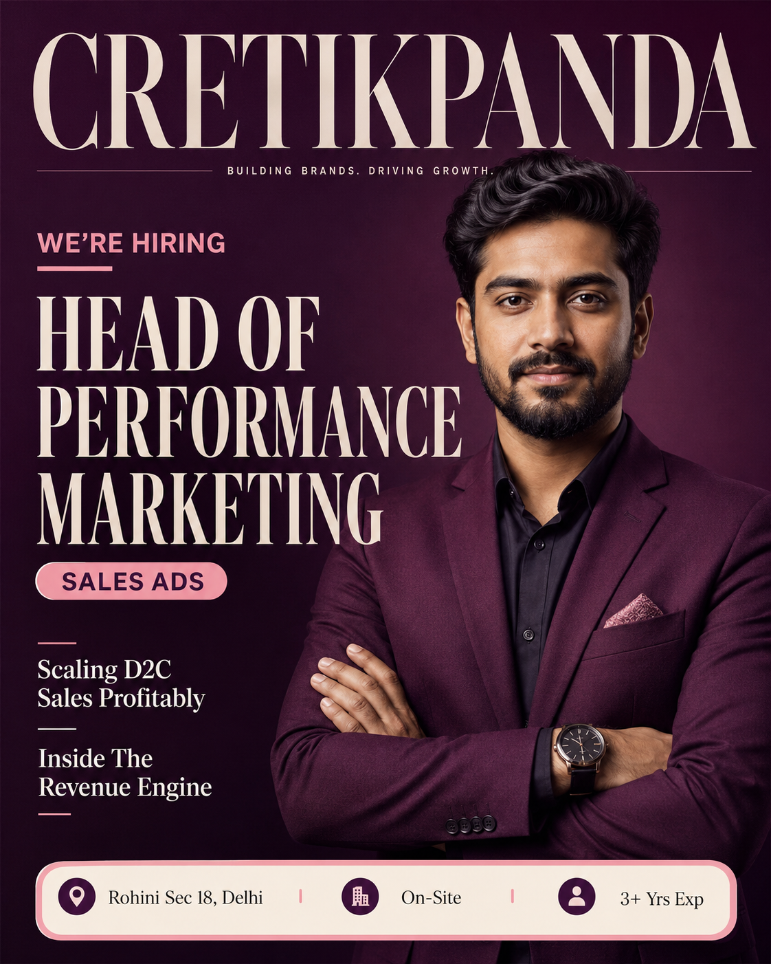 Cretikpanda Facebook ad