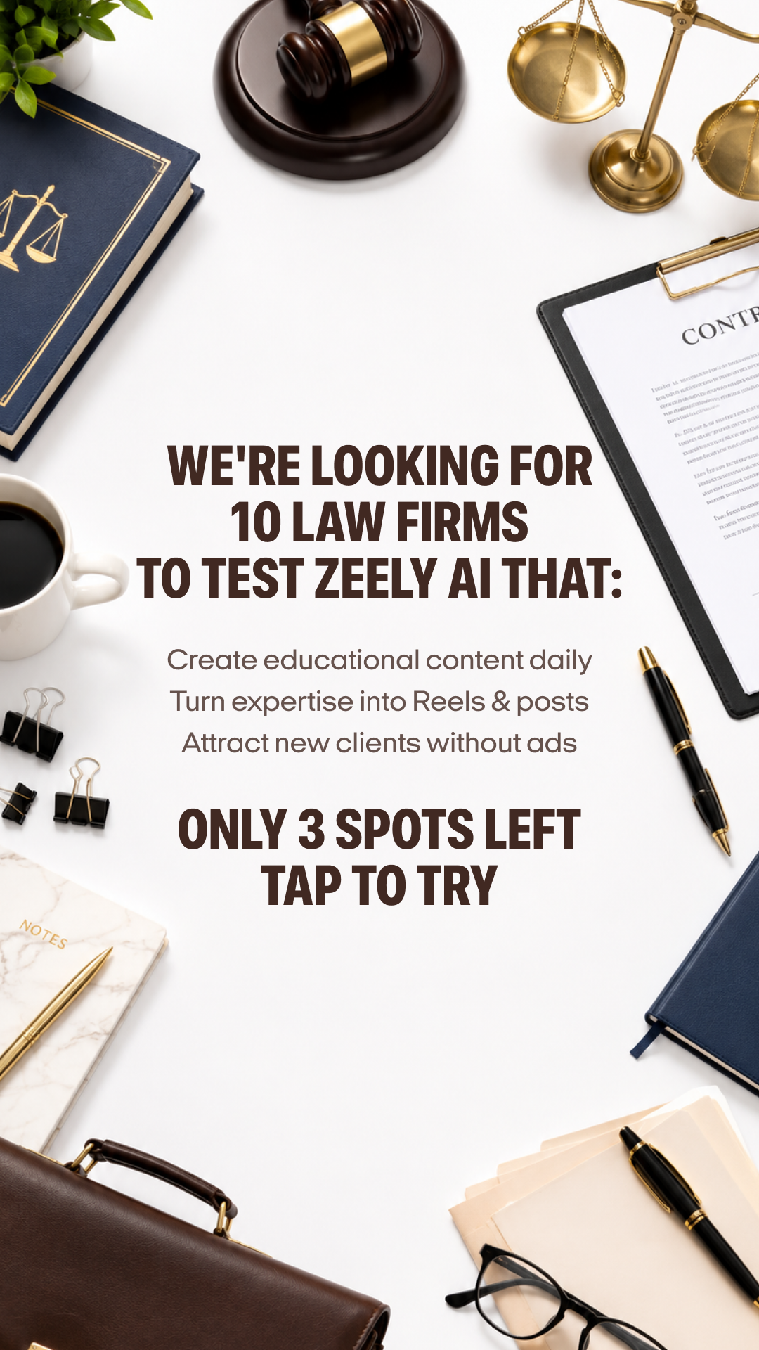 Zeely: AI-Powered Organic Growth Facebook ad: Reach your goal in 3 months with AI!