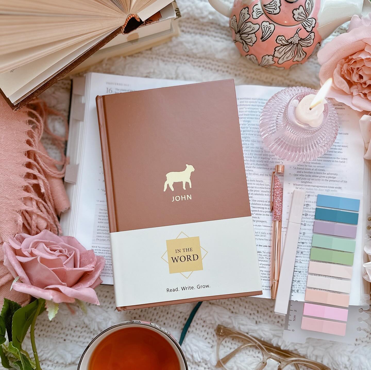 Blossoming through Books Facebook ad