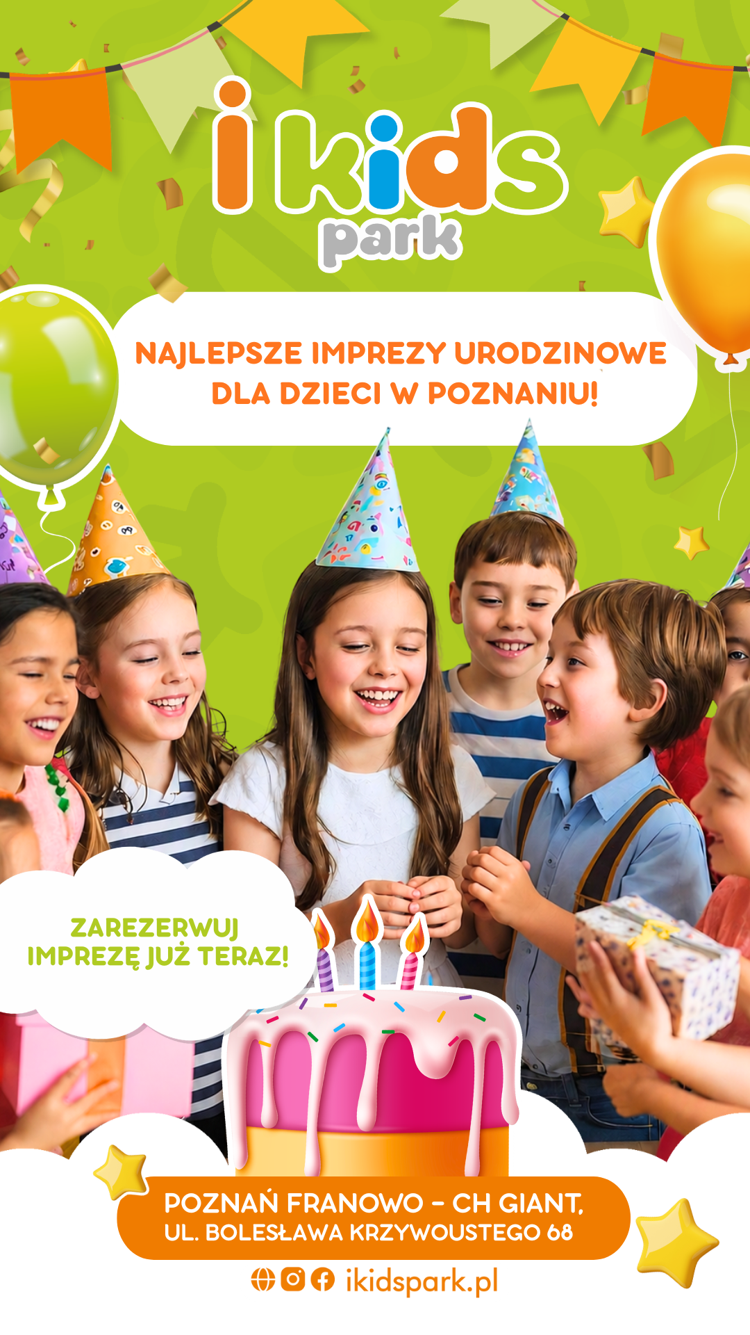 IKids - Sala zabaw dla dzieci Facebook ad: Instagram
