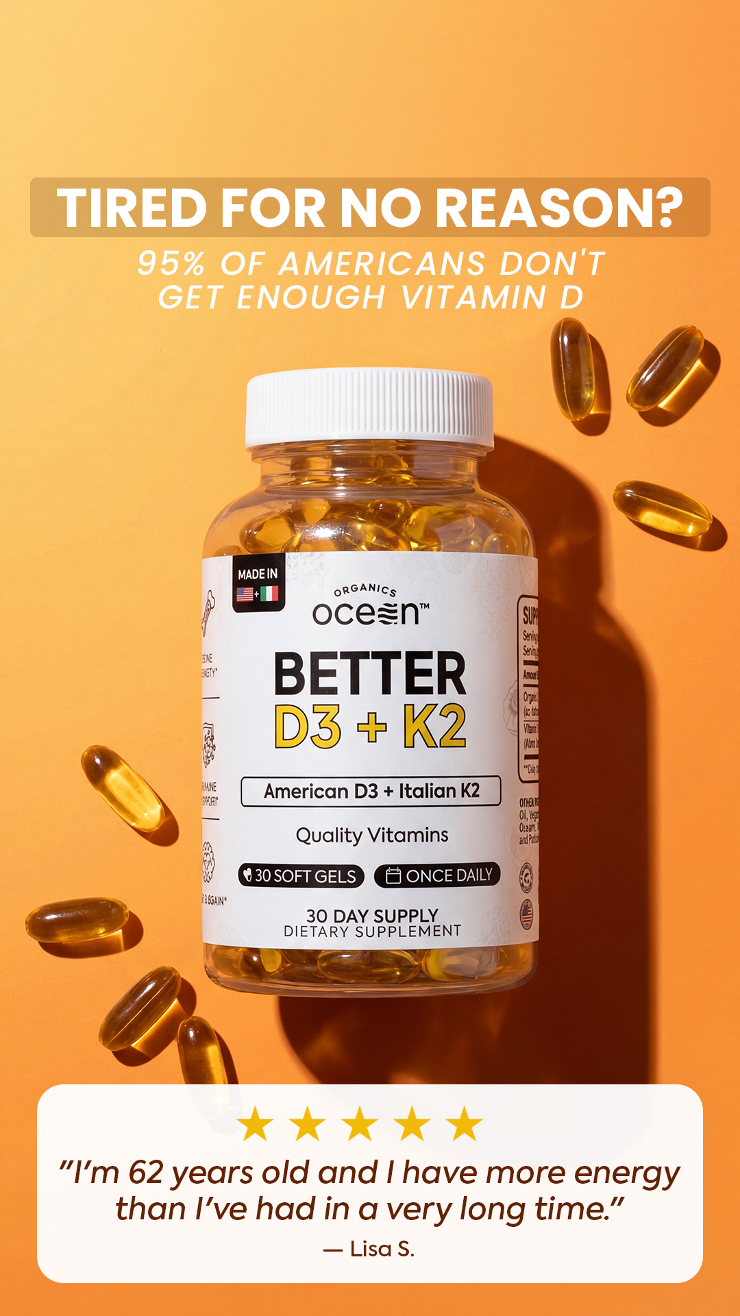 Organics Ocean Facebook ad