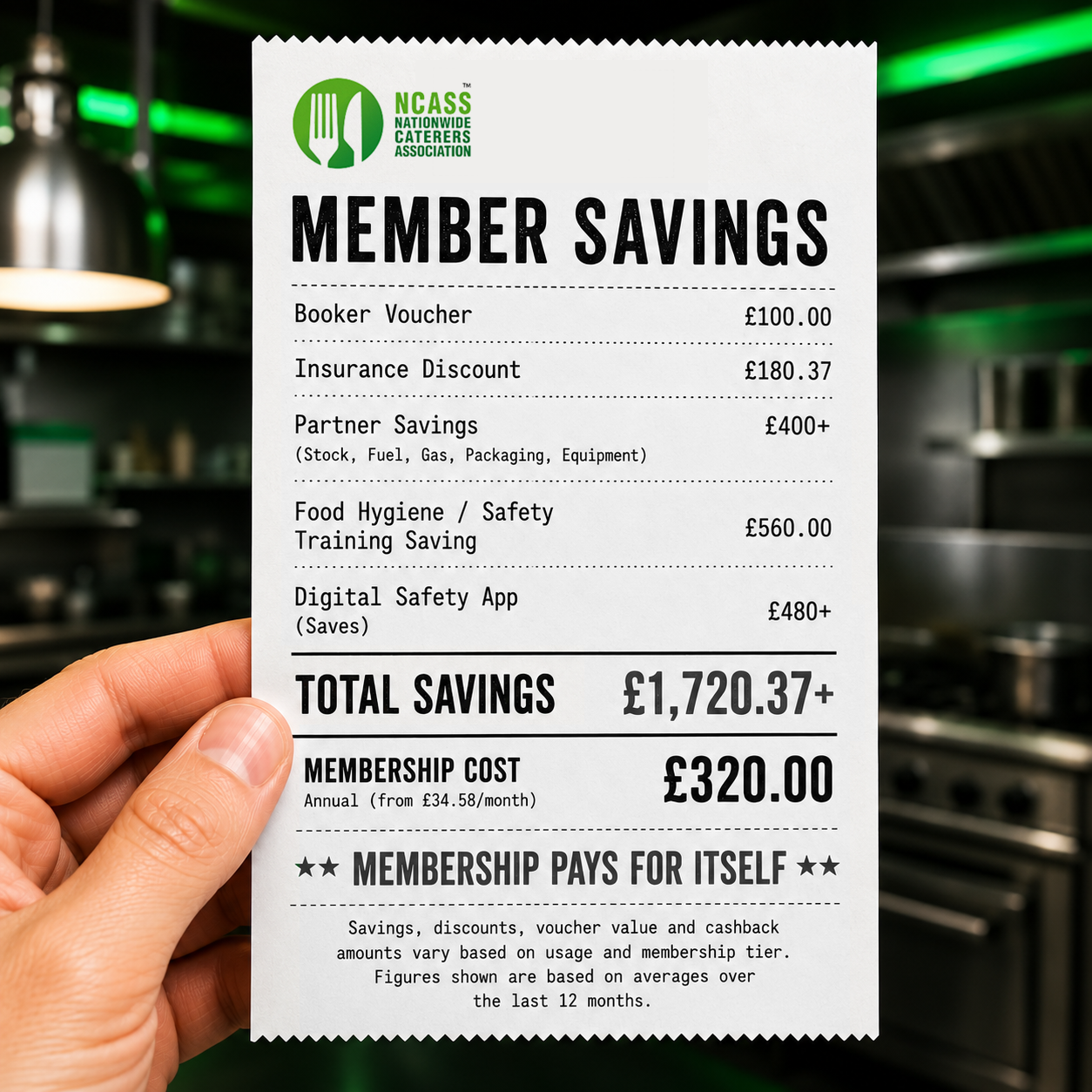 NCASS (Nationwide Caterers Association) Facebook ad