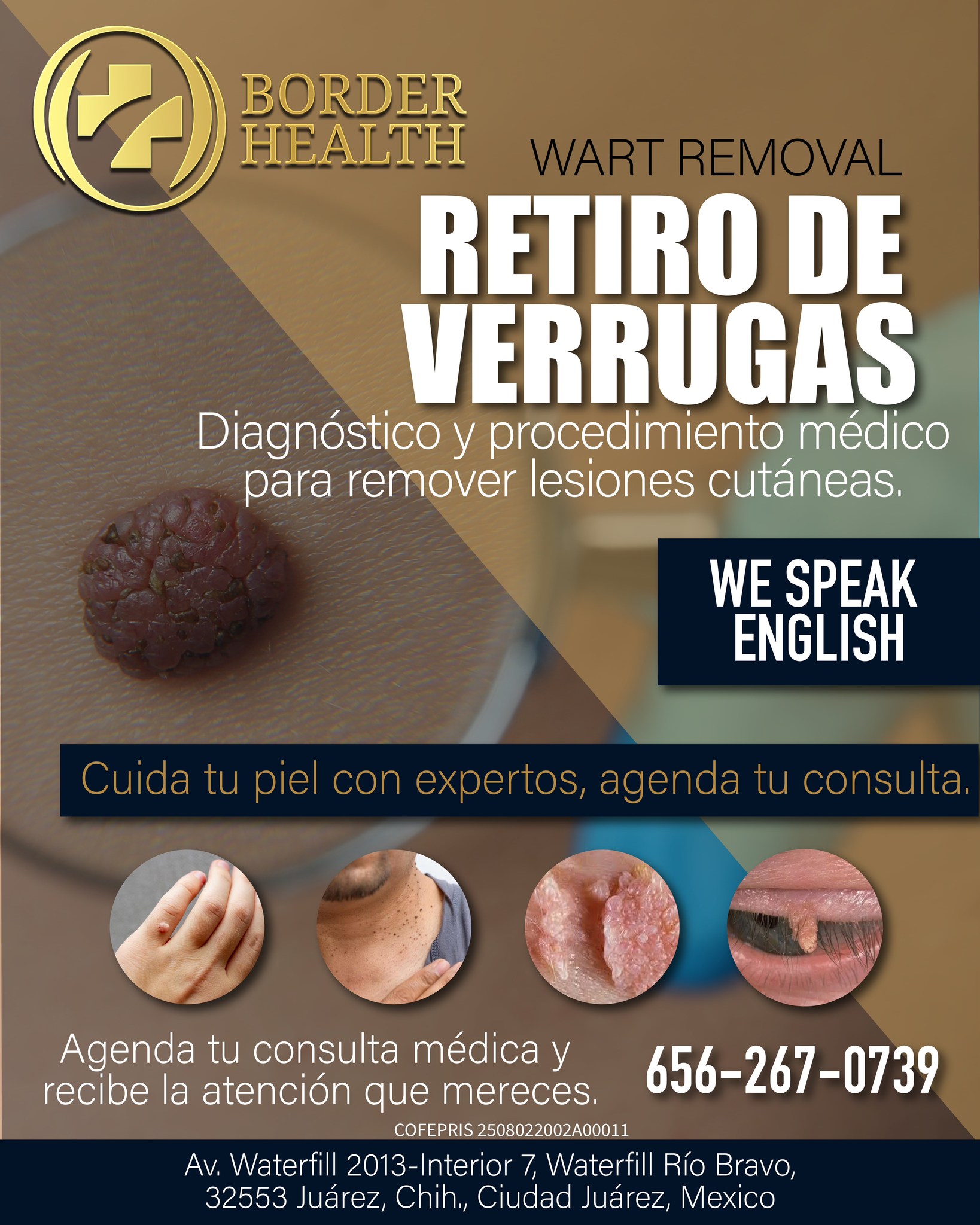Border Health - Consultorio médico Facebook ad