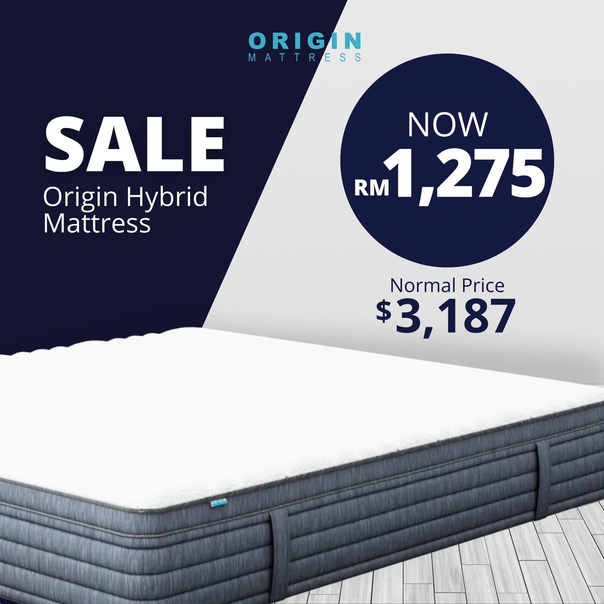 Origin Mattress Malaysia Facebook ad