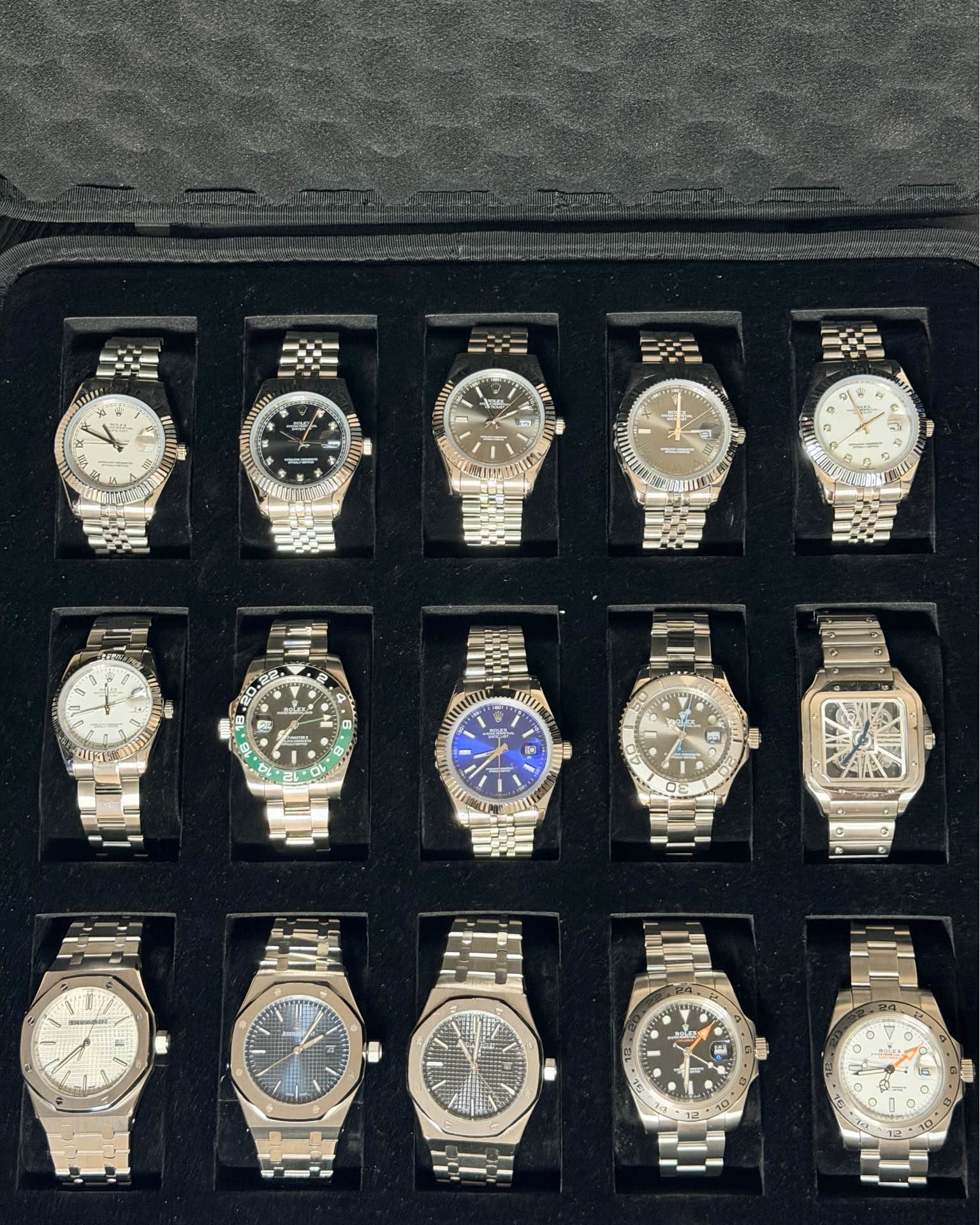 Luis Aguilar Facebook ad: Luxury Steeinless Steel Watches