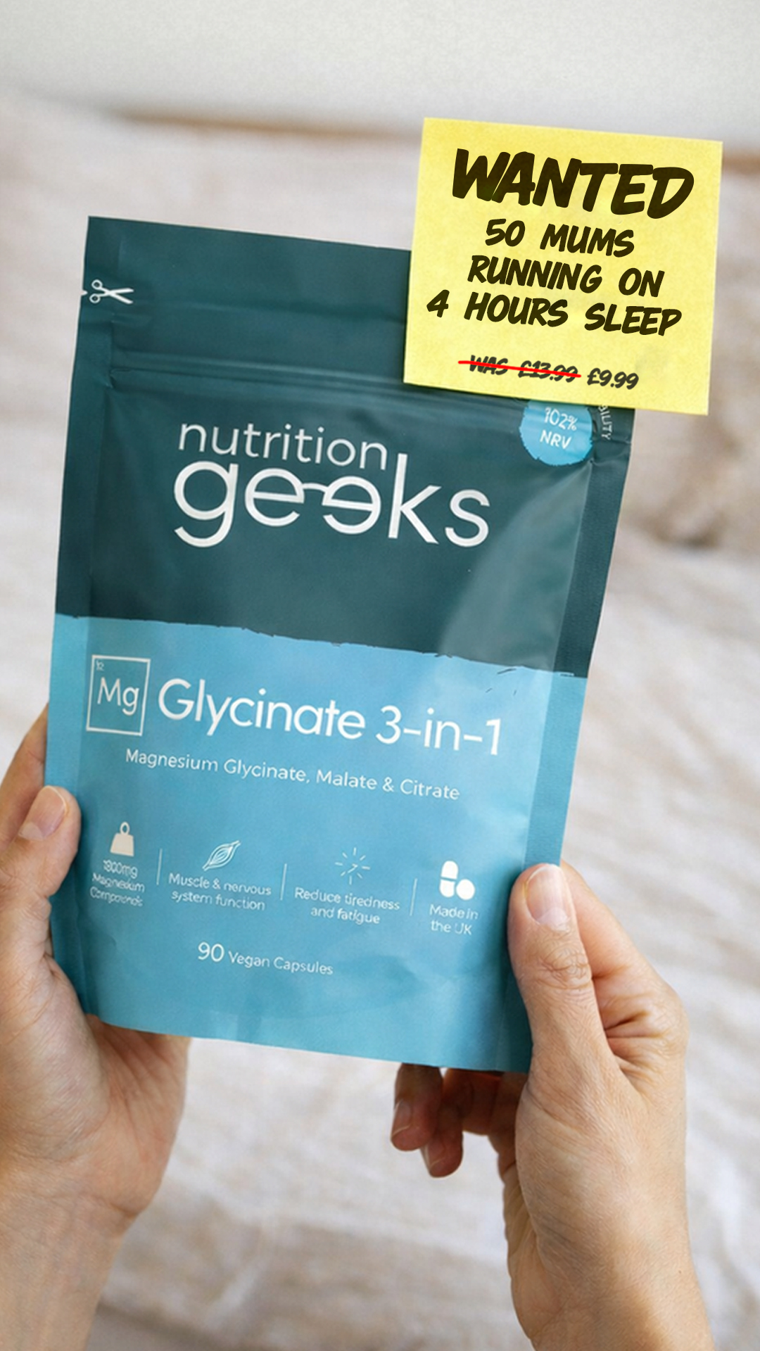 Nutrition Geeks Facebook ad