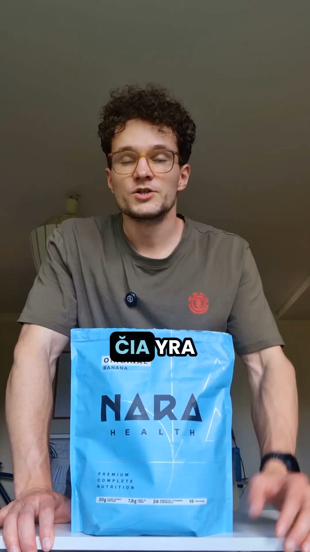 NARA.health Facebook ad: Maisto kokteilis ar baltymai?