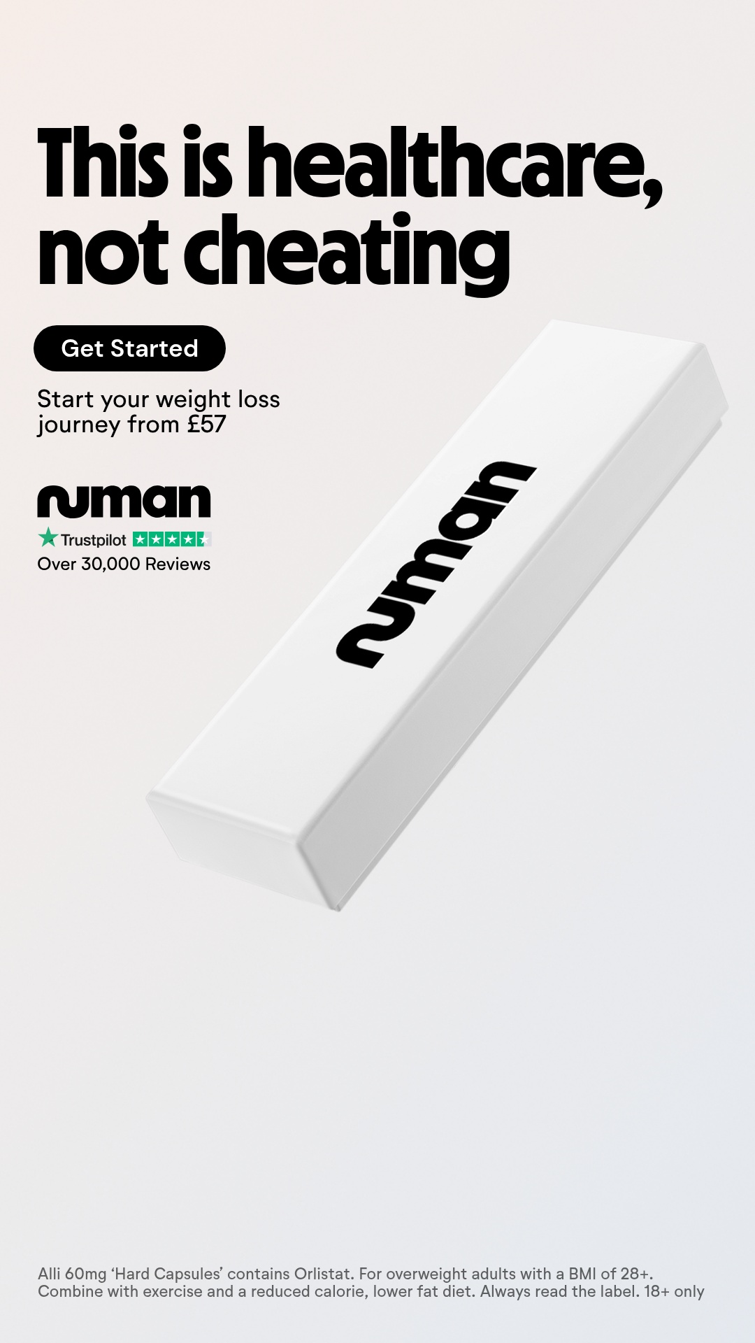 Numan - Digital healthcare Facebook ad