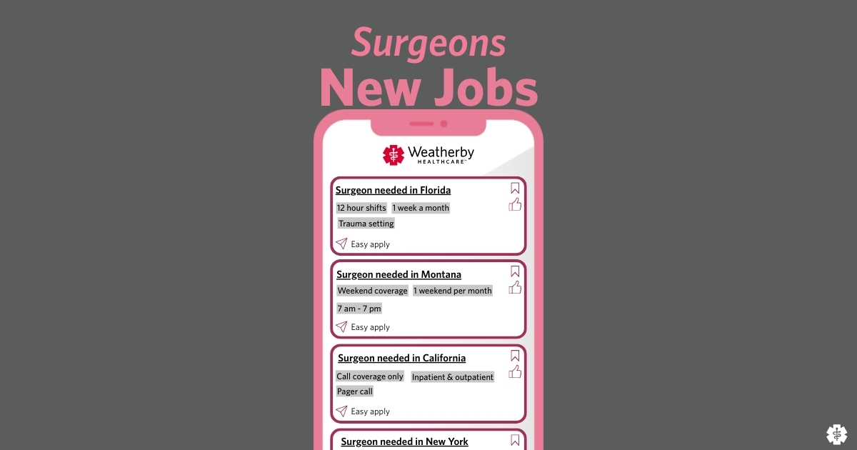 Weatherby Healthcare Facebook ad