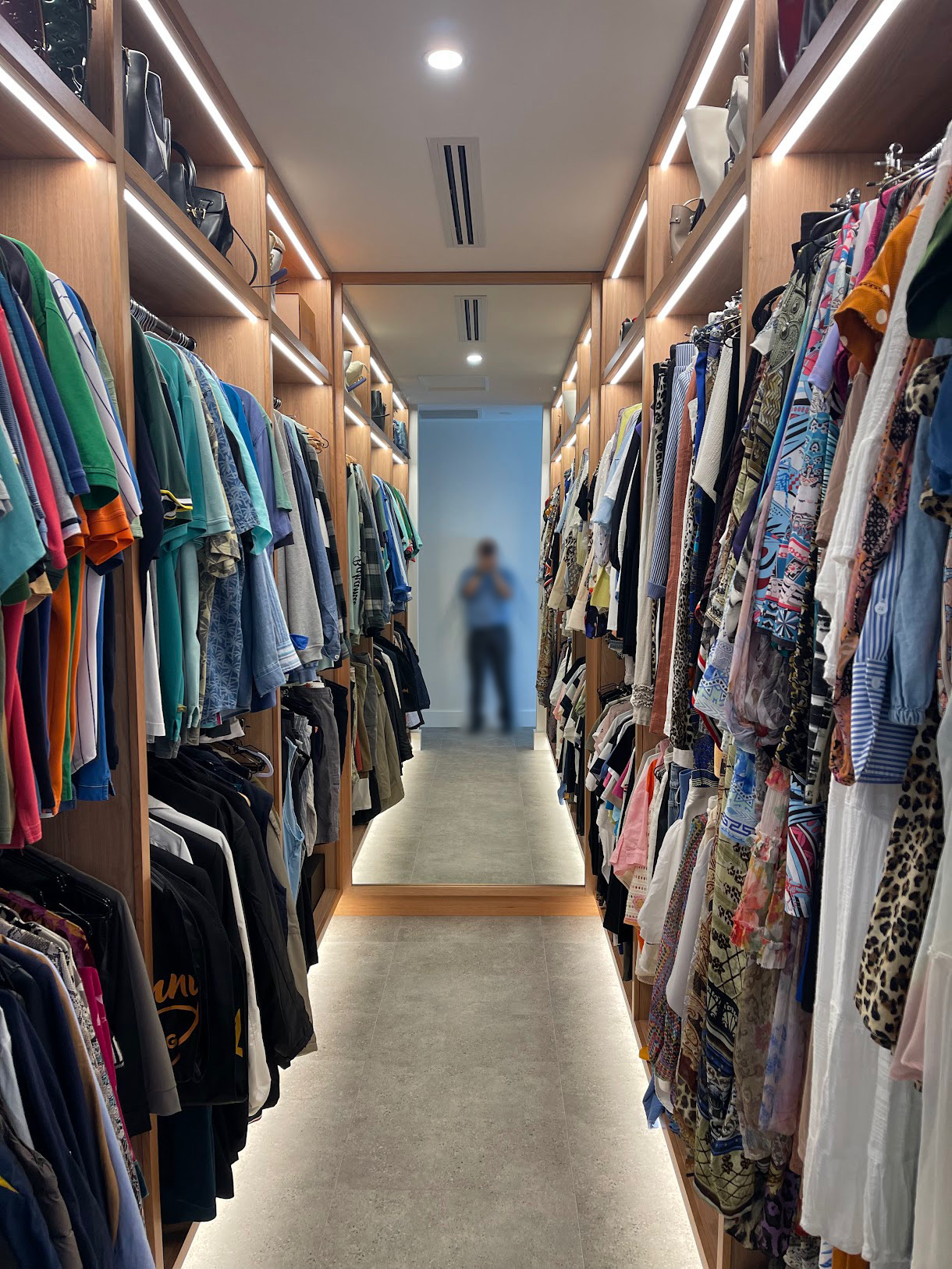 Coastal Design Furniture Facebook ad: Matcham, NSW | Bespoke Walk-In Wardrobe