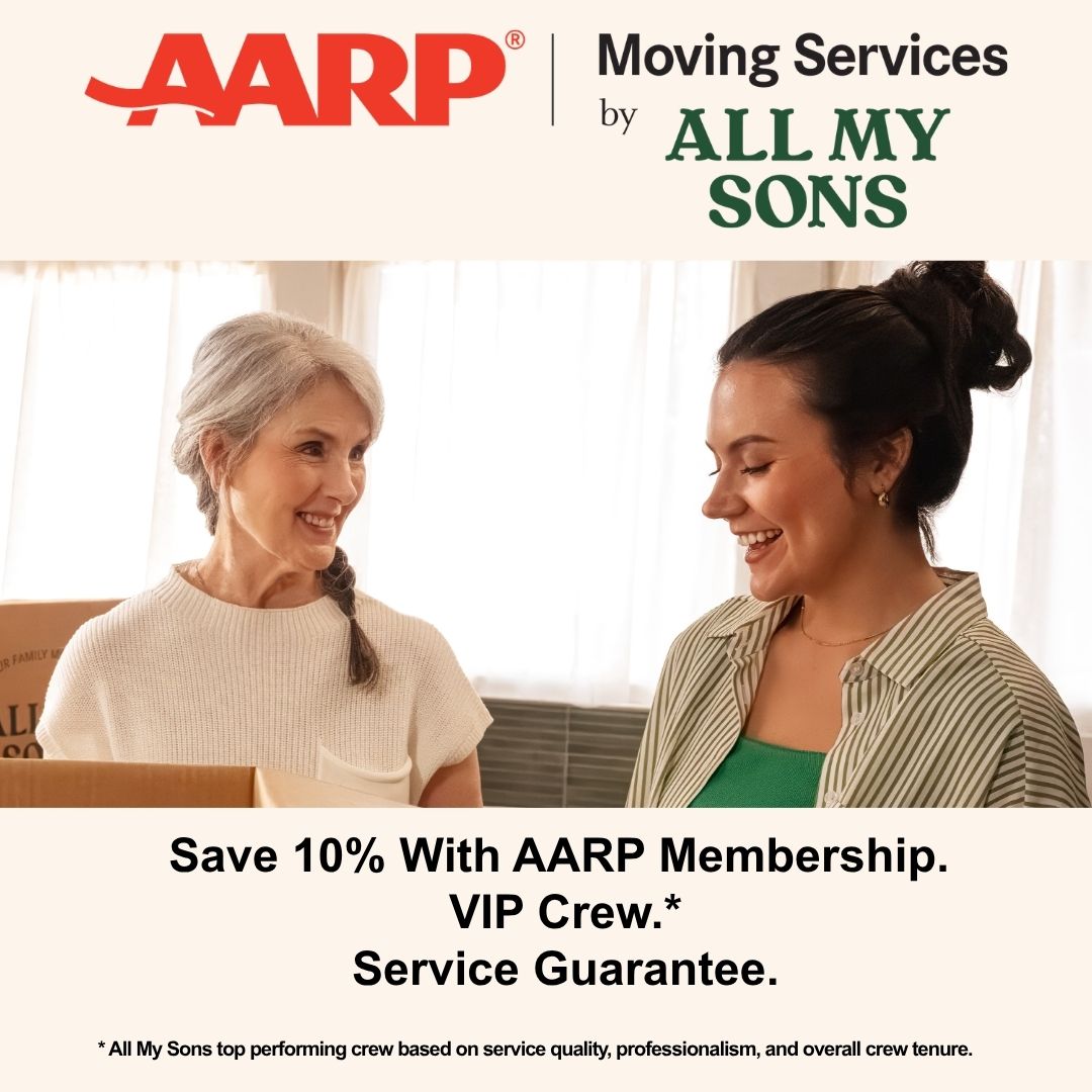 AARP Media Ad Network Facebook ad: Stress-free Moving