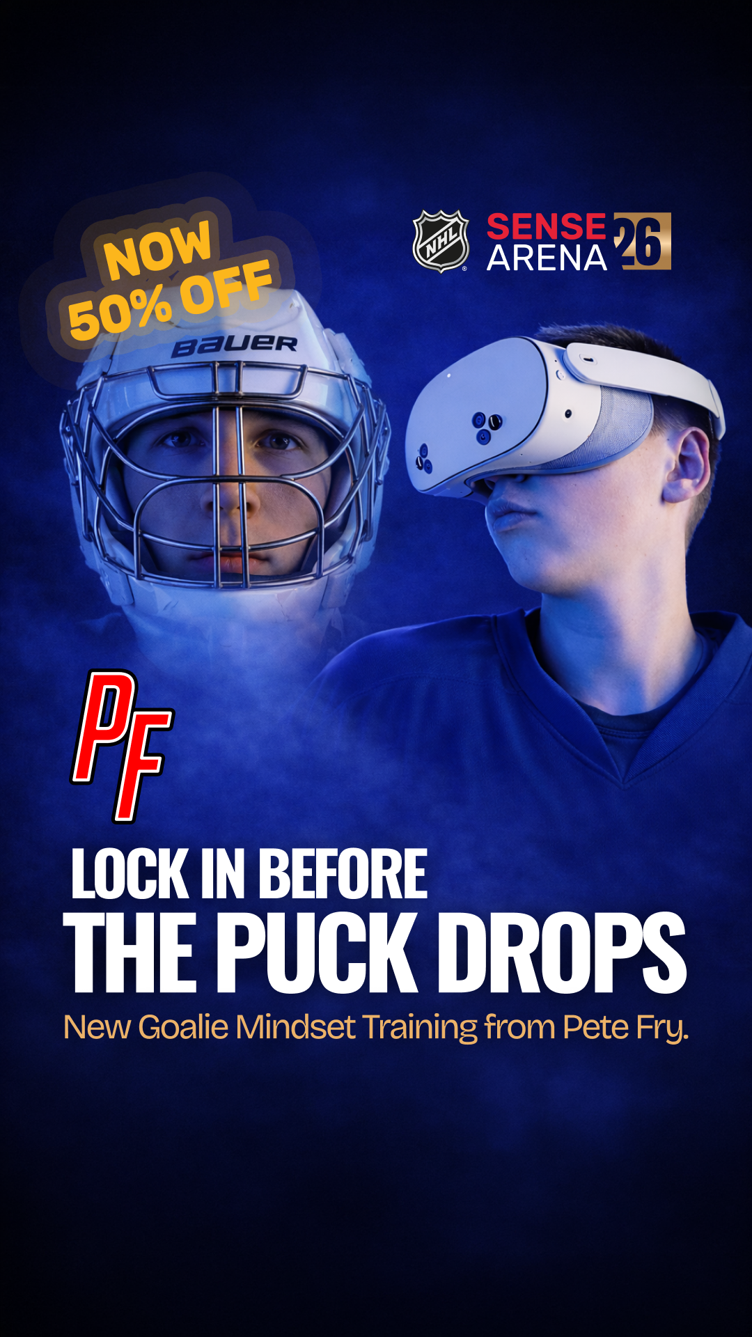 NHL Sense Arena Facebook ad