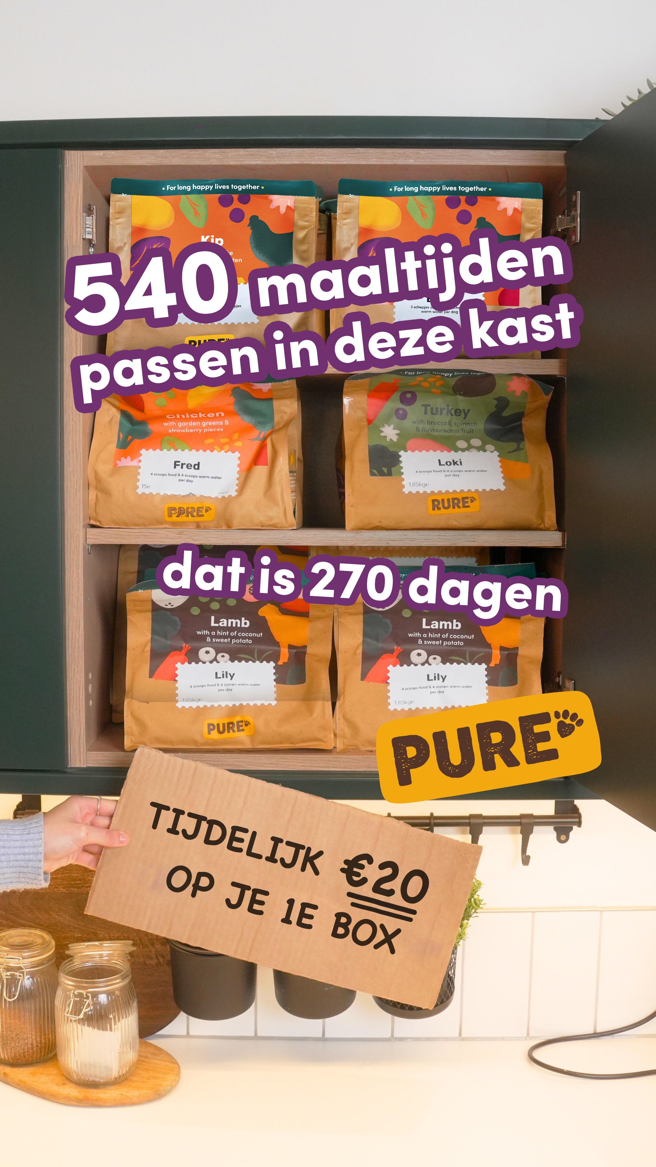 Pure Pet Food NL Facebook ad