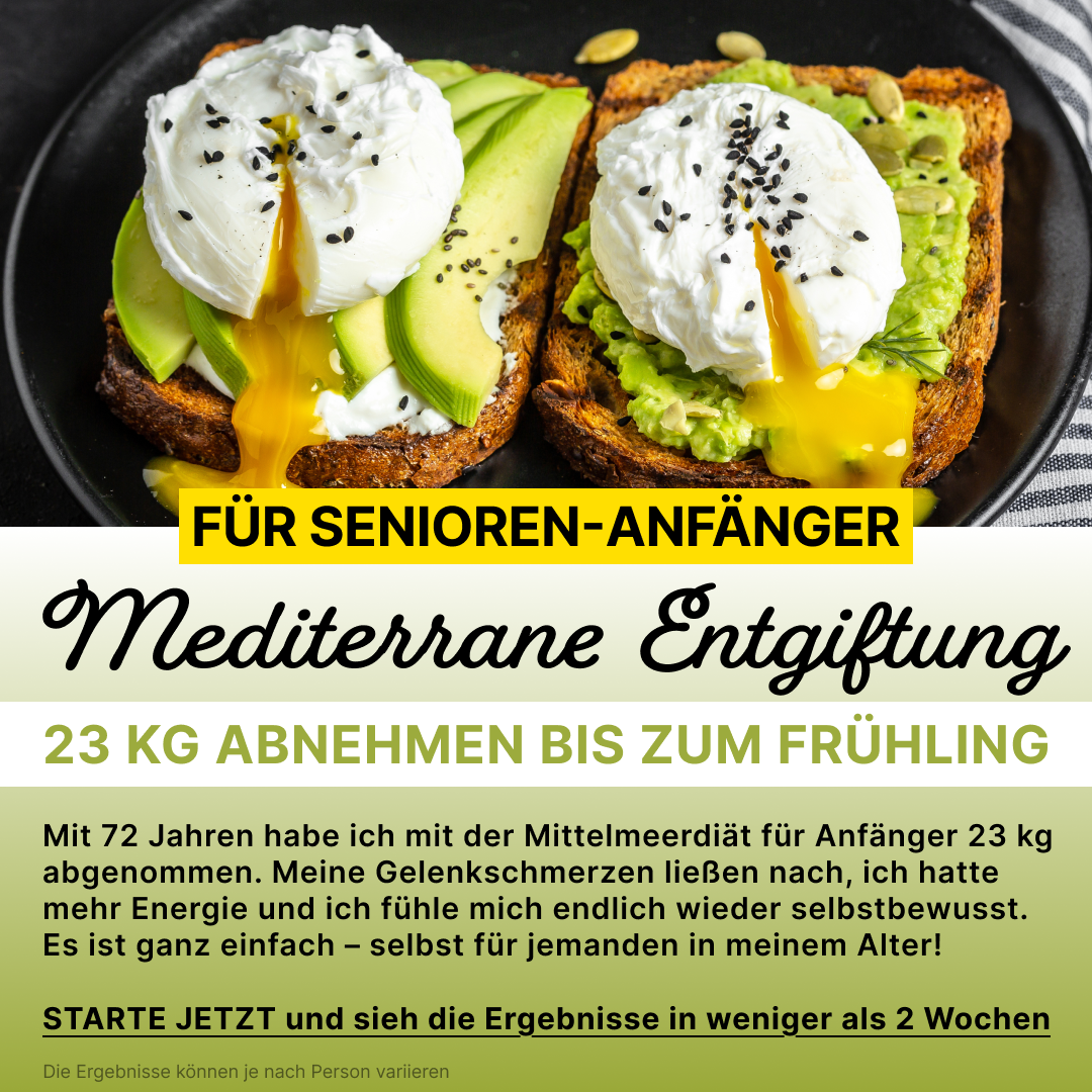 Mediterranean Diet for Beginners Facebook ad: Es dauert nur 2 Wochen, um einen Unterschied zu machen!