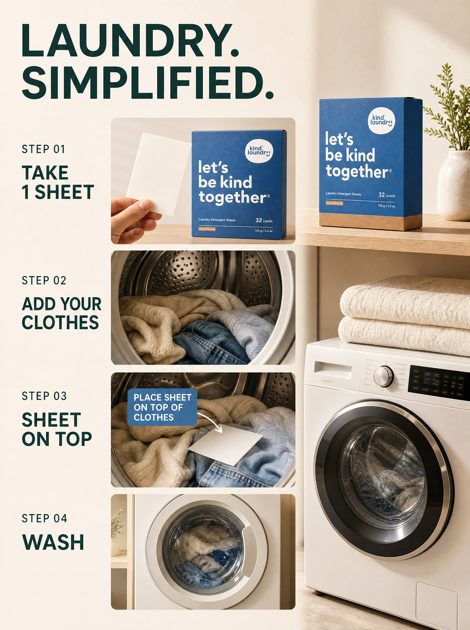 Kind Laundry Facebook ad