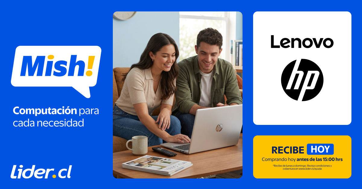 Lider Facebook ad: Comenzó Mish