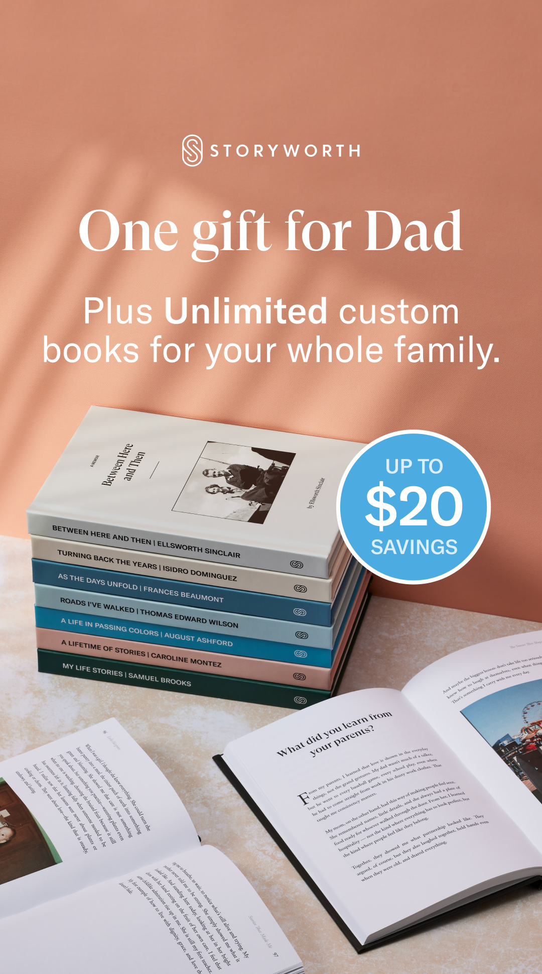 Storyworth Facebook ad