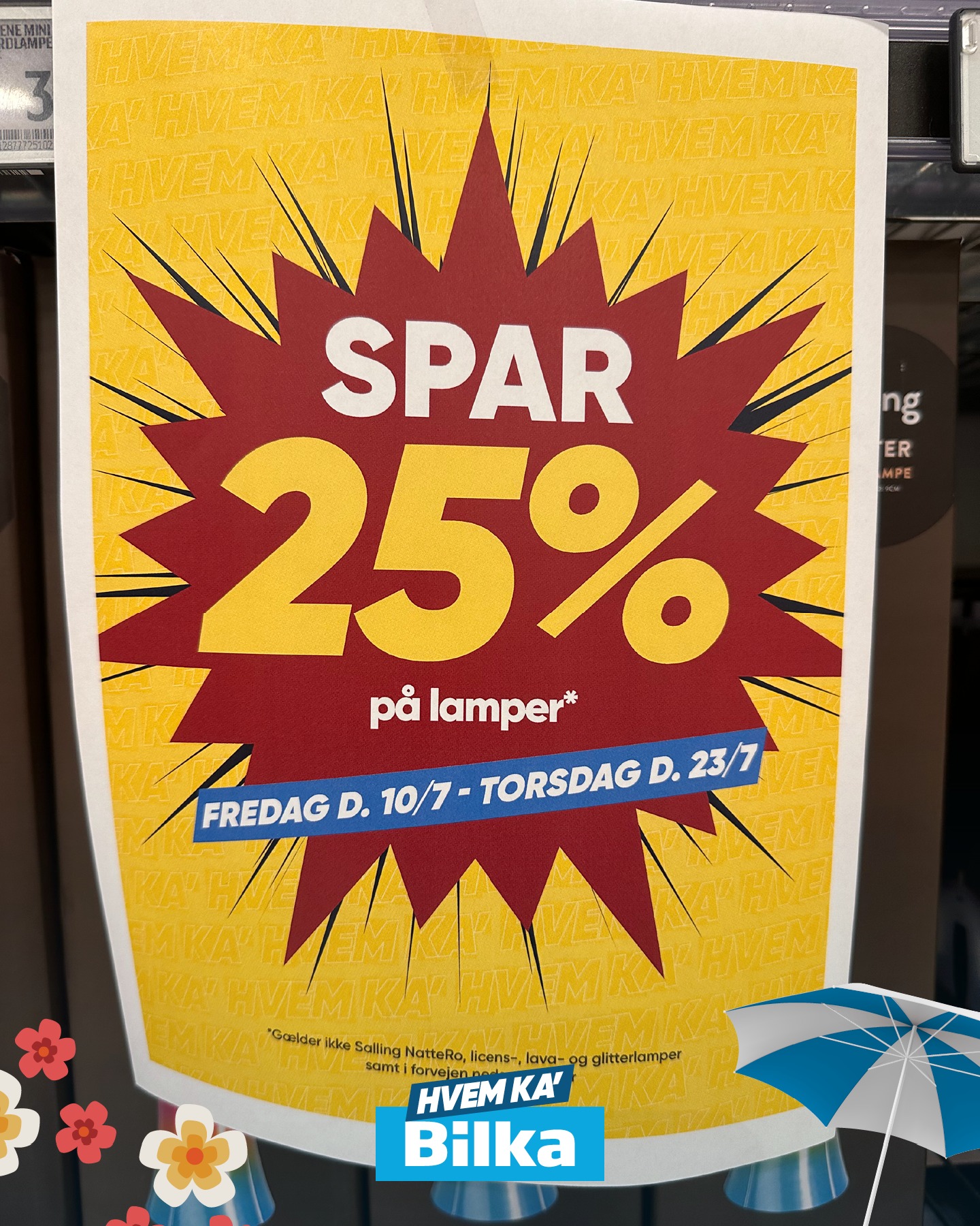 Bilka Facebook ad