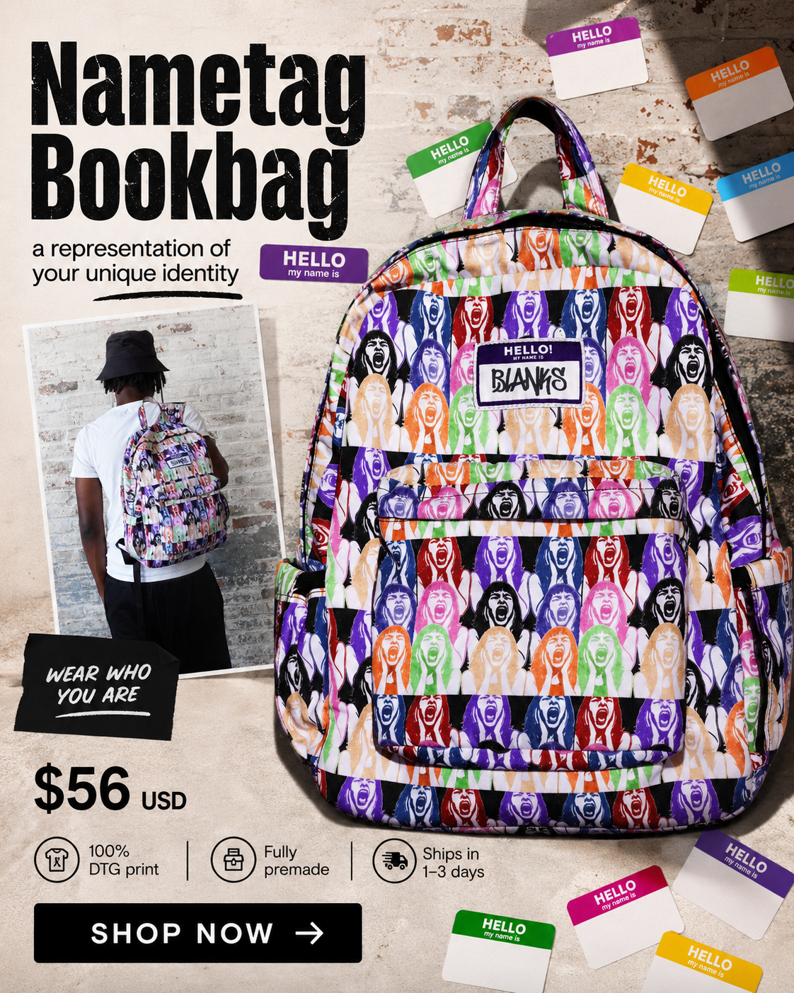 Headspace Facebook ad: STOCK ALMOST GONE, SIGN UP FOR 10% OFF!