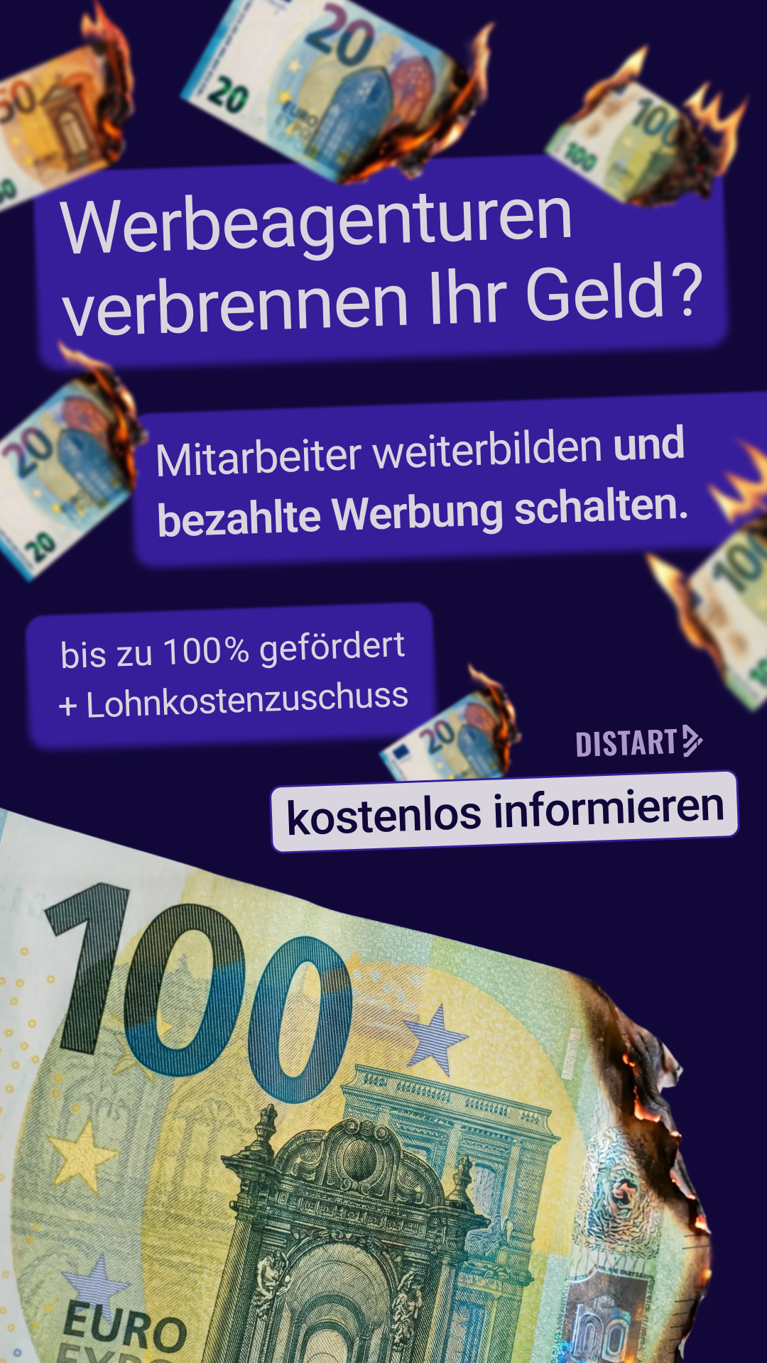 Distart Facebook ad