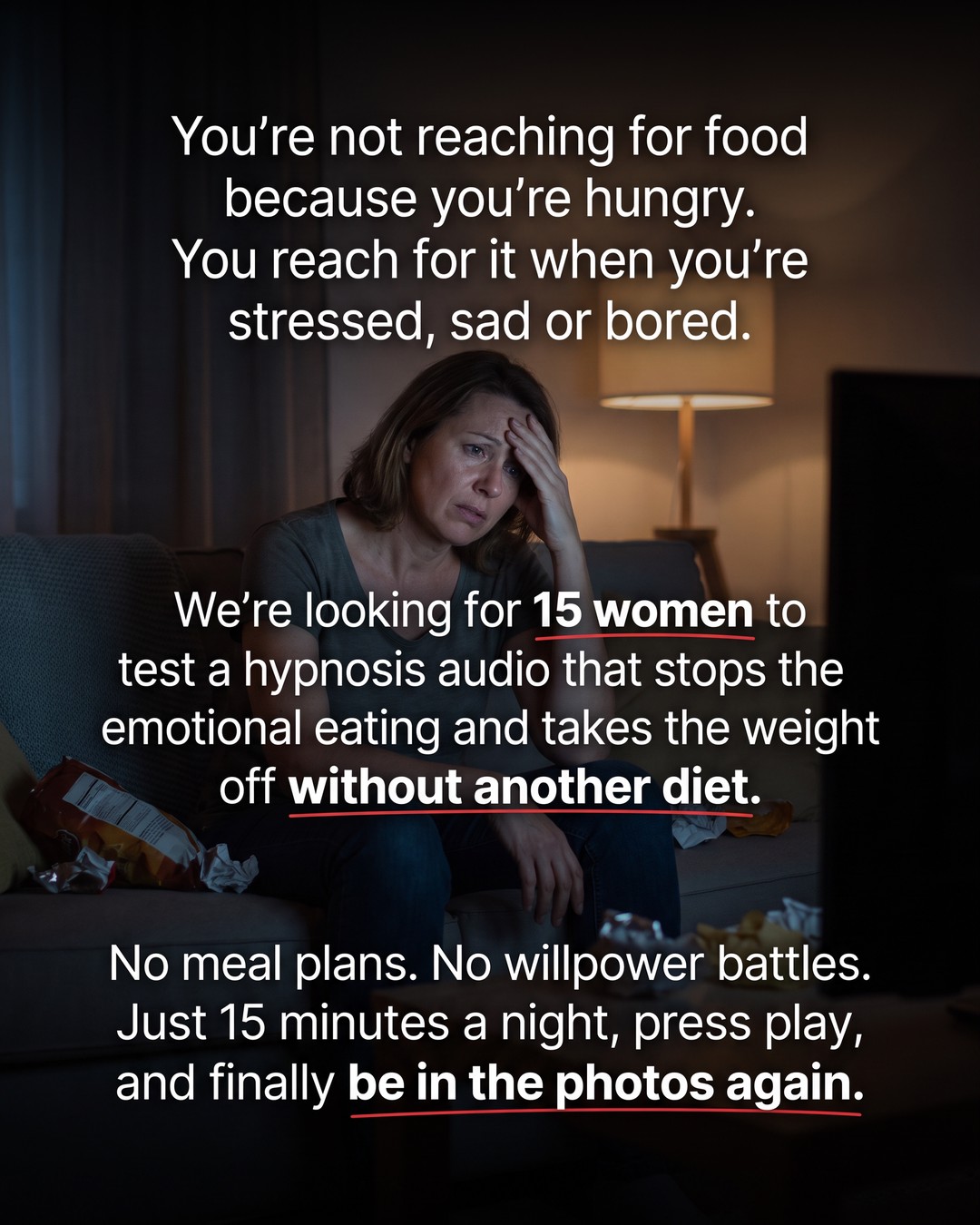 Hypnozio: power of hypnotherapy Facebook ad