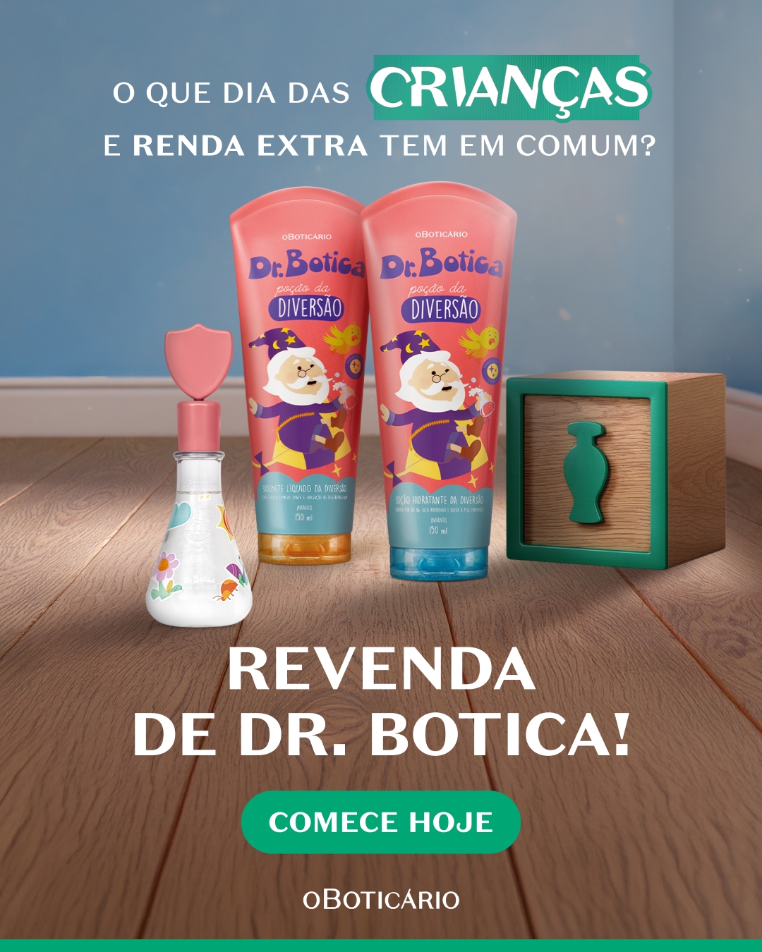 O Boticário Facebook ad: Seja um Revendedor O Boticário