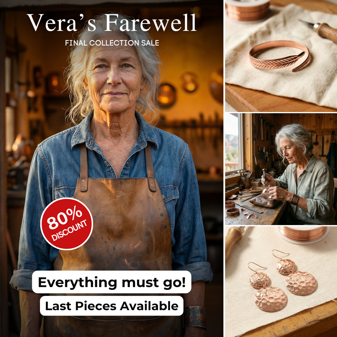 Vera’s Copper Jewelry Facebook ad