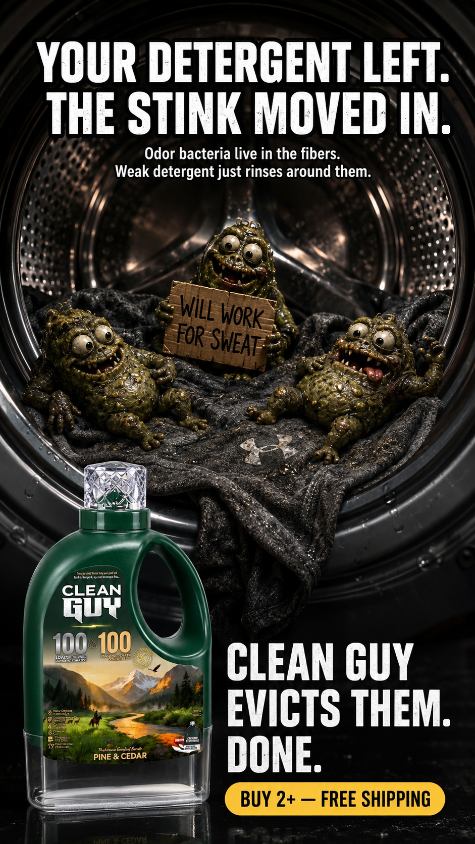 Clean Guy Facebook ad
