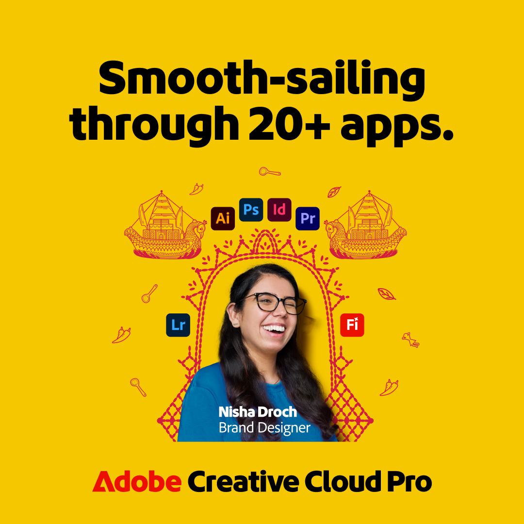 Adobe Creative Cloud Facebook ad