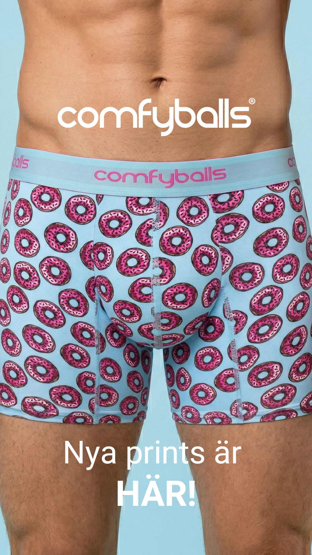 Comfyballs Facebook ad