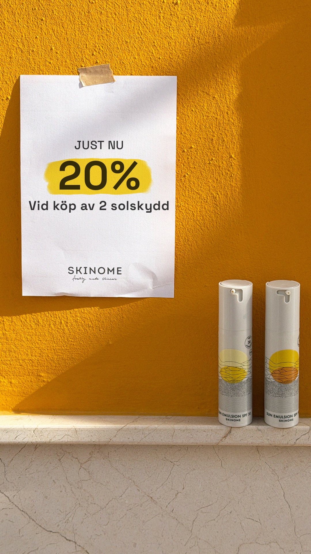 Skinome Facebook ad